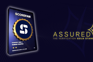 SCOREFAM is now KYC VERIFIED ✨✅ BY ASSURE DEFI ®