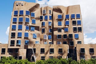 A very special building of UTS called Dr Chau Chak Wing Building and it was designed by Frank Gehry…