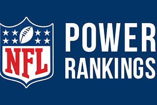 NFL Power Rankings — Free Agency
