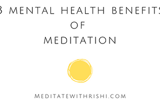 3 Mental Health Benefits of Meditation (and the 5 levels of consciousness)