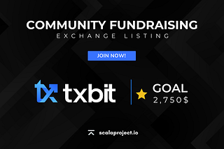 Community Funding — TxBit Listing