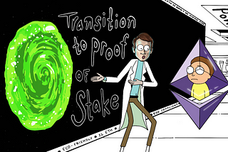 Rick and Morty Meme on Ethereum Merge