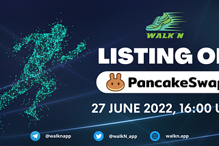 WalkN App Listing Announcement