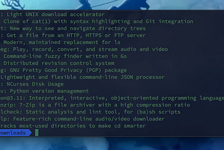 My essential Homebrew applications on macOS