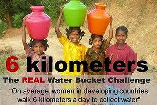 The Real Water Bucket Challenge