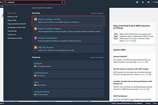 Containerization in AWS using Elastic Container Service(ECS)