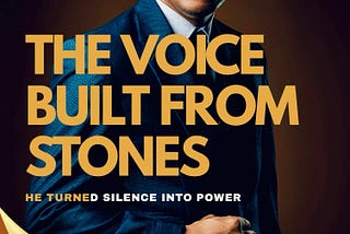 THE VOICE BUILT FROM STONES