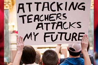 Assault from the Right Focuses on Teachers