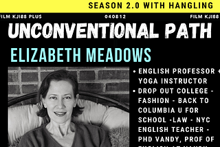 6-to-8 Podcast Season 2.0: #13 Elizabeth Meadows | Unconventional Career Path and Yoga