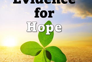 Evidence for Hope — A new book by Rob van den Berg