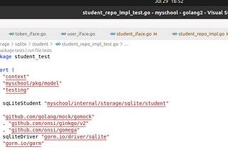 Go E2E Tutorial Part 3: Unit Testing with Ginkgo and Gomega for GORM Implementation (SQLite)