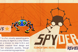 Spyder Game Review: A Fun but Short Adventure