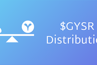 GYSR: Building (and using) Fair Distribution