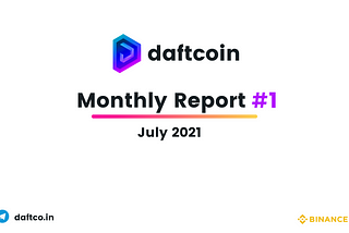 Monthly Report #1