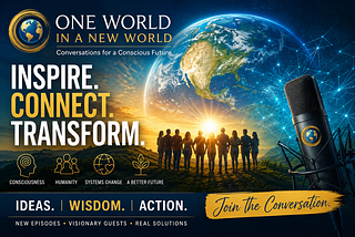 When I relaunched One World in a New World in 2021, I didn’t set out to create another podcast.