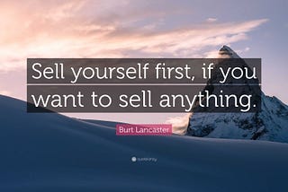 SELL YOURSELF