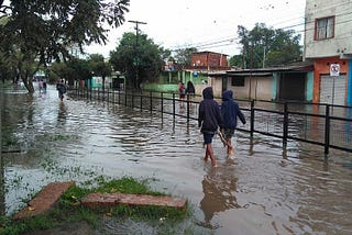 SAÚDE AFETADA PELA ÁGUA DAS CHUVAS