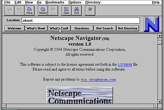 Blockchain’s Netscape moment.
