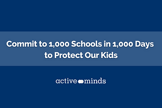 Commit to 1,000 Schools in 1,000 Days to Protect Our Kids