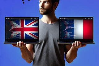 Should I write all the code in English?