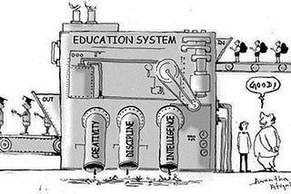 Going Backwards: Innovation vs. Entrenched Educational Practices