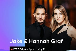 Trans Power Couple Jake and Hannah Graf to open up about their personal experience on Taimi Talks…