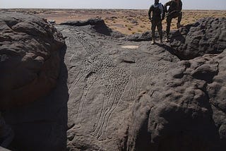 Dabous Giraffe Petroglyphs