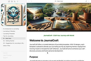 JournalCraft — Introducing my New Tool for Journaling Enthusiasts