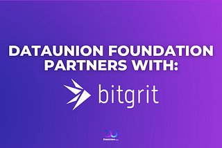 Democratizing AI: DataUnion Partners with bitgrit