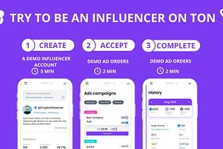 Try to be a Telegram influencer with B4B