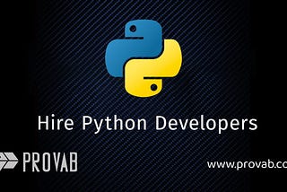 Hire Python Developers in India with Expertise in Flask, MEAN Stack, Unity & PM Tools