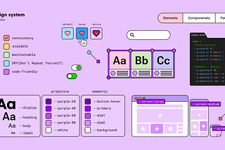 Optimising your design system with Figma’s variables