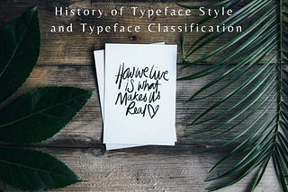 typeface type