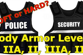 How to Choose from Hard and Soft Body Armor for Complete Security?