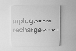 Why unplug?