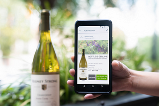 Redesign the user experience for a wine brand authentication app.