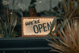 We’re Open!