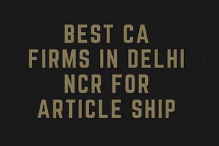 best ca firms in delhi