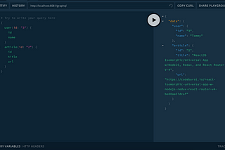 GraphQL Remote Stitching Micro-services with NodeJS