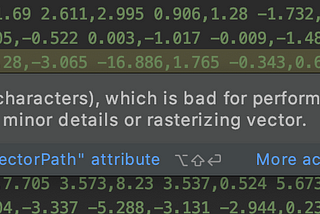 Optimize SVGs Remove lint warning of the long vector path