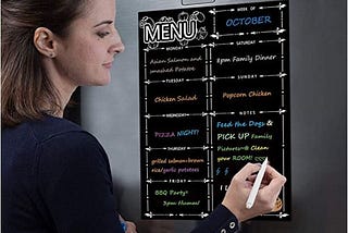 How making a weekly menu for my family boosted my happiness 100%!