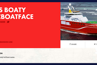 Boaty McBoatface Taught You Nothing.