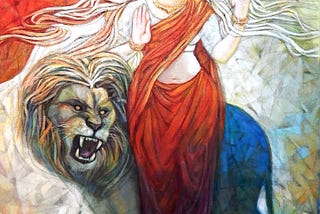 Bharat Mata Painting