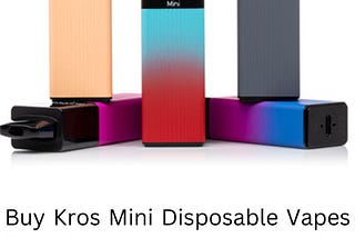 Buy Kros Mini Disposable Vapes | I-lovevape.com