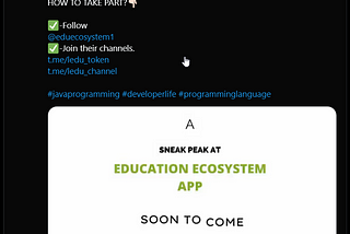 Trending on Twitter: Education Ecosystem App Sneak Peek