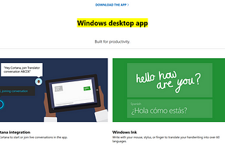 Windows Desktop App