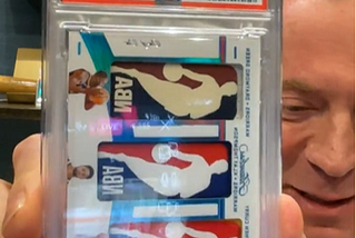 Warriors Triple Logoman Gets PSA 10