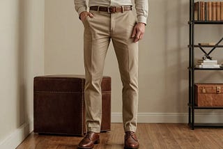 Dark Khaki Pants