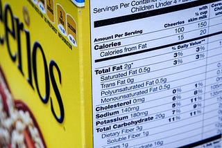 Fewer U.S. consumers are looking at the nutrition label