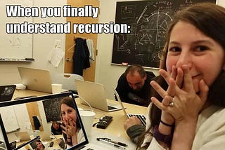 Recursion meme from 9GAG